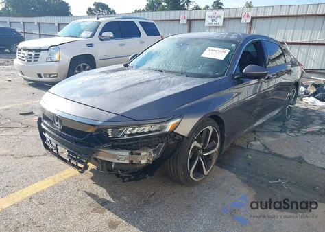 2019 Honda Accord Sport from USA, damaged, VIN 1HGCV1F34KA109341